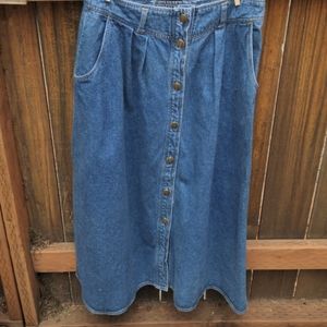 Vintage Denim Skirt